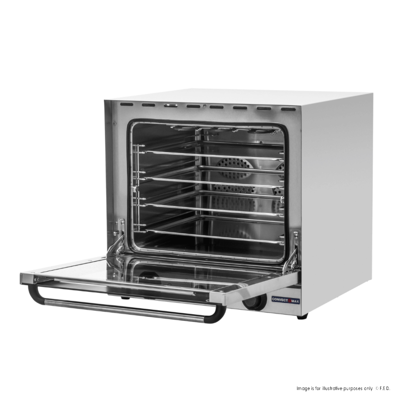 Electric Convection Oven with Grill and Digital Control, 595x591x584mm 2.4kW/10A