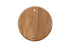 Acacia Round Center Hole Chopping Board 8"