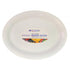 Platter Oval PP 47x35x4.2cm White Med 1pc