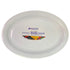Platter Oval PP 53x38x3.3cm White LGE 1pc