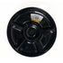 Platter 5 Sec RND PP 31.5x3.7cm Black 1pc
