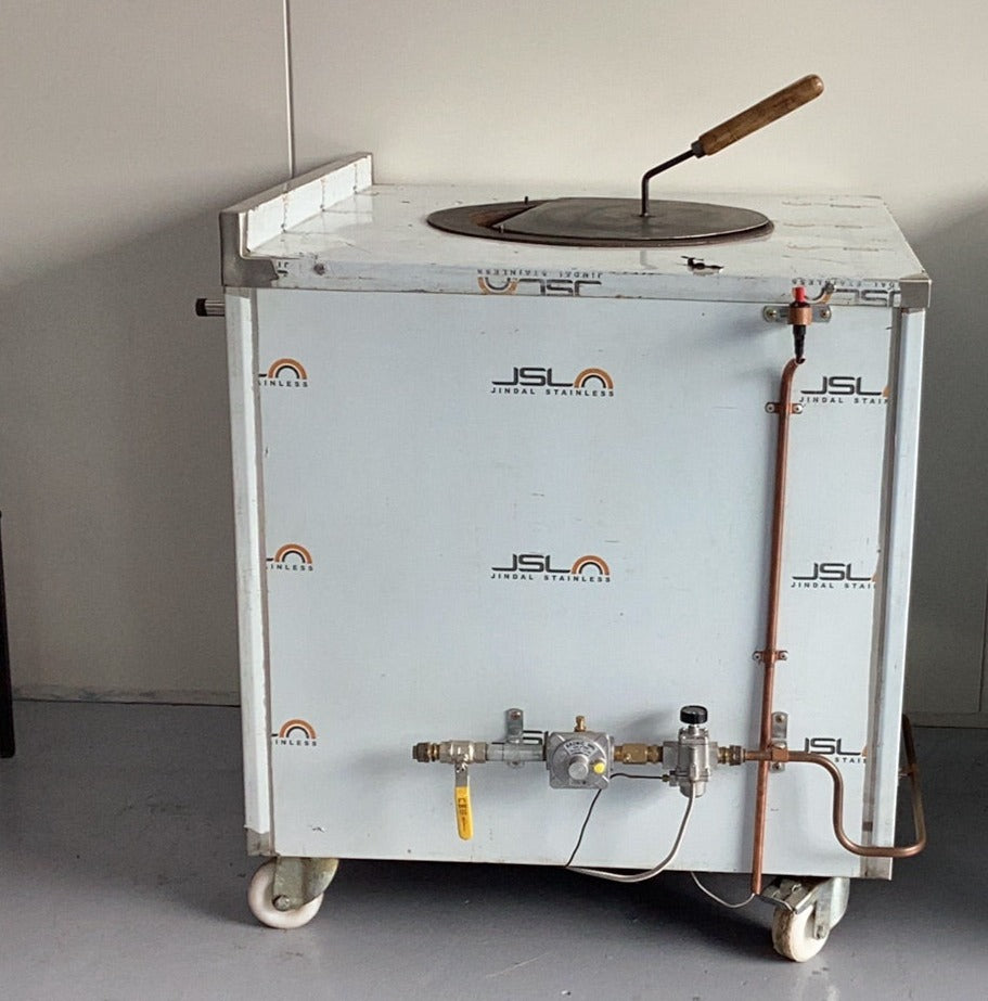 Stainless Steel Square Tandoor-SIZE 30 FITTING INCLUDED
