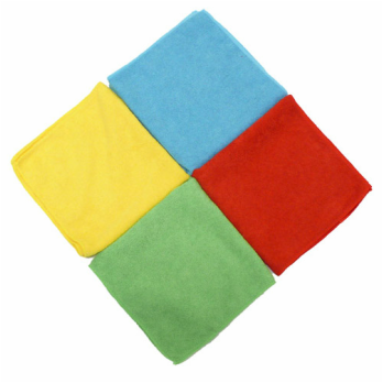 Microfibre Cloths Green  40*40cm 10Pack