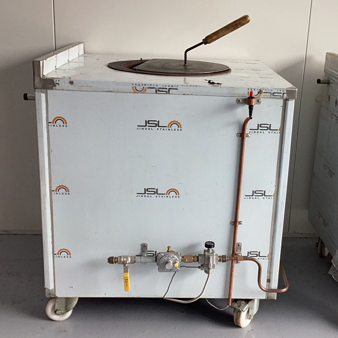 Stainless Steel Square Tandoor-SIZE 34 fitting included