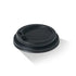 Plastic Hot & Cold Lid / Black (Fits 12/16/20 oz) (50Pack)