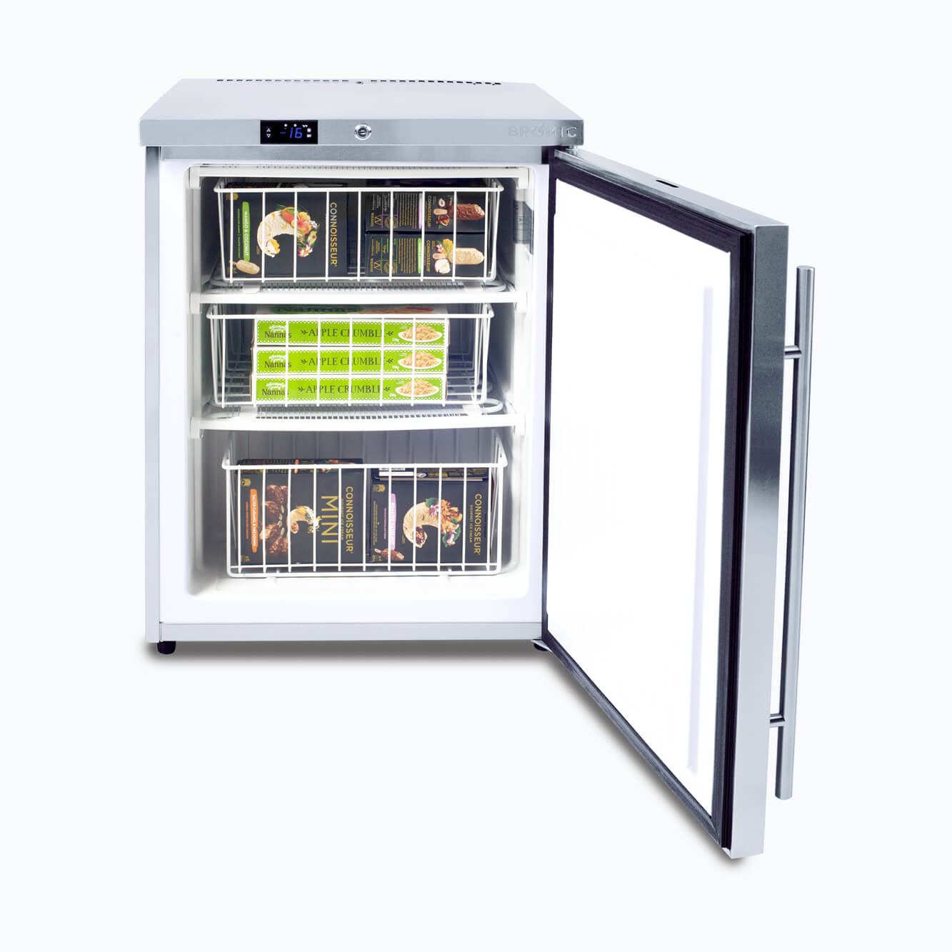 Freezer UBF0140SD-NR Underbar 1DR 105L SS 820mm