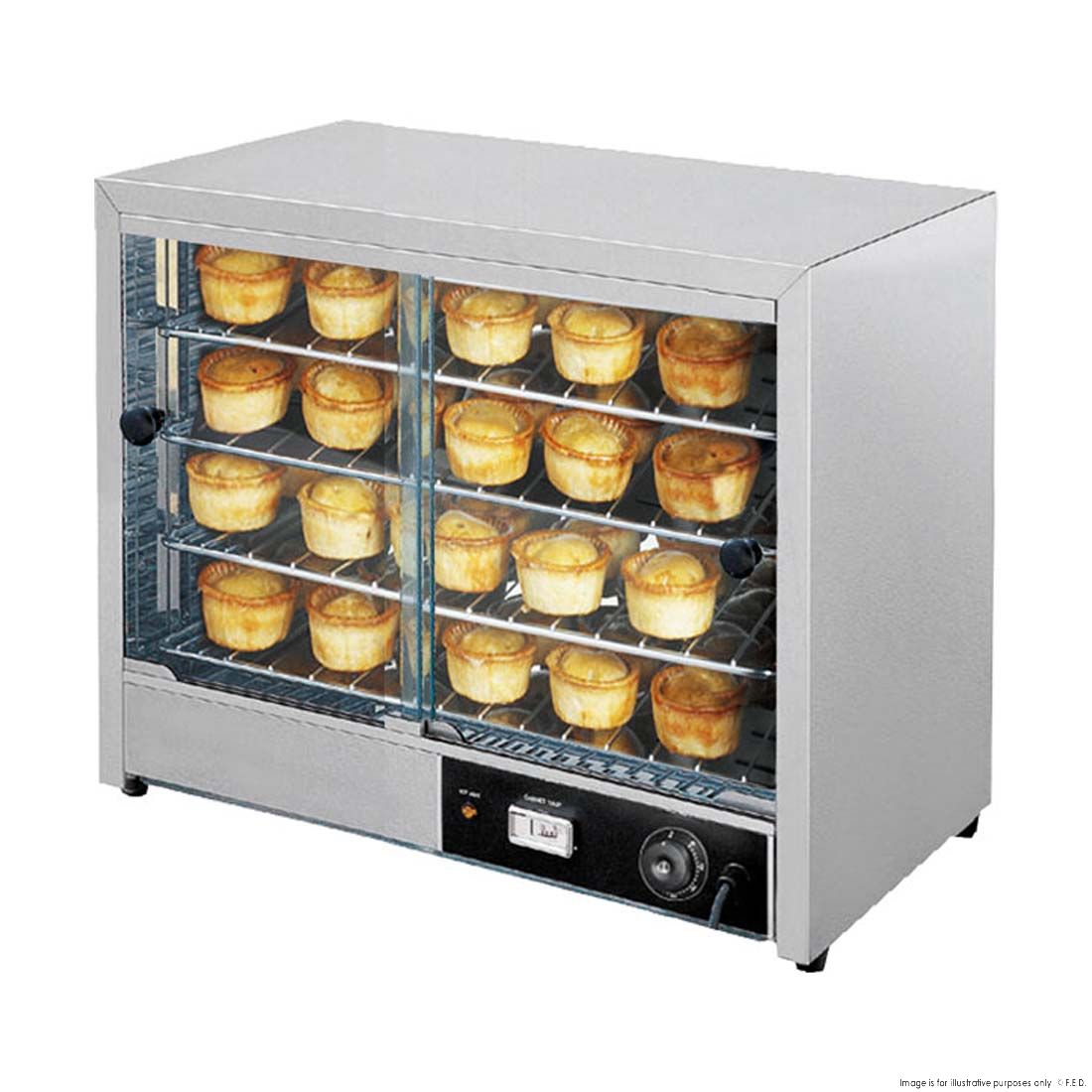 Pie Warmer & Hot Food Display DH-580E