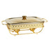 SOGA 2L Lace Dining Stove Cooking Appliance with Gold Color Kitchen Essential