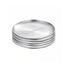 SOGA 20cm Premium Silver Grilling Plate  Durable, Heat Resistan  Perfect for BBQs and Outdoor Cooking Kitchen Essential