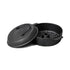 SOGA 28cm Cast Iron Dutch Oven Pre-Seasoned Cast Iron Pot with Lid