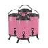 SOGA 4X 8L Stainless Steel Insulated Milk Tea Barrel Hot and Cold Beverage Dispenser Container with Faucet Pink