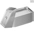 SOGA 12X Gastronorm GN Pan Full Size 1/1 GN Pan 2cm Deep Stainless Steel Tray With Lid