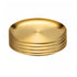 SOGA 30cm Premium Gold Grilling Plate  Durable Heat Resistant Perfect for BBQs and Outdoor Cooking Kitchen Essential
