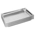 SOGA 4X Gastronorm GN Pan Full Size 1/1 GN Pan 2cm Deep Stainless Steel Tray
