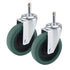 SOGA 2X 4" Heavy Duty Polyurethane Swivel Castor Wheels