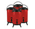 SOGA 4X 12L Stainless Steel Insulated Milk Tea Barrel Hot and Cold Beverage Dispenser Container with Faucet Red