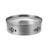 SOGA 28cm Hammered Texture Dry Pot in Natural Silver Color, a Kitchen Essential