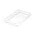 SOGA 65mm Clear Gastronorm GN Pan 1/1 Food Tray Storage Bundle of 2