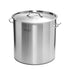 SOGA Stock Pot 71L Top Grade Thick Stainless Steel Stockpot 18/10