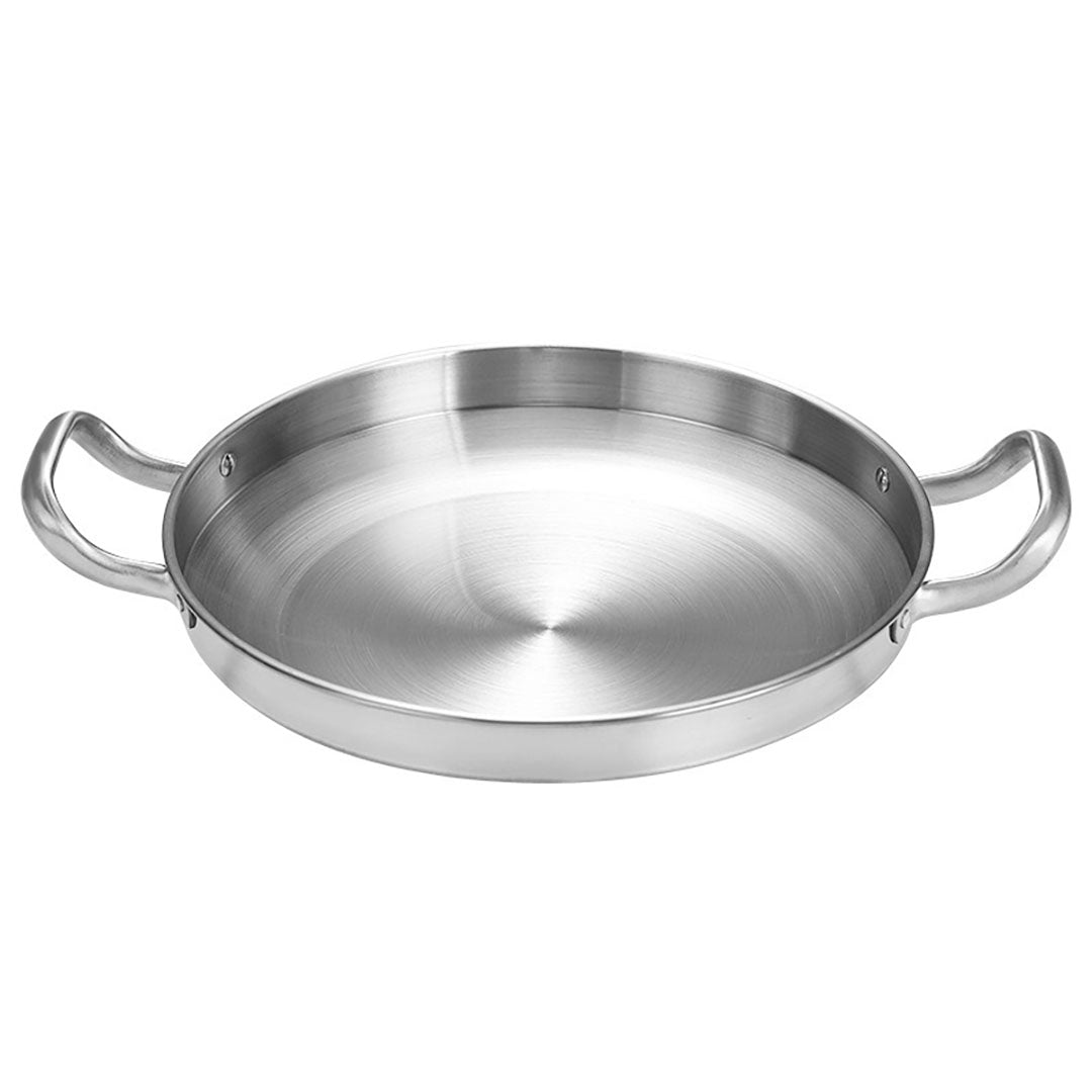 Soga 26cm Dry Pot with Natural Color 201 Material Constructed from Stainless Steel Kitchen Essentials
