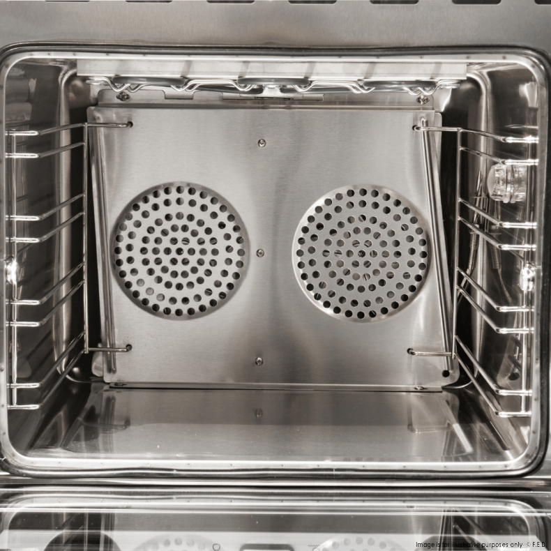 Electric Convection Oven with Grill and Digital Control, 595x591x584mm 2.4kW/10A
