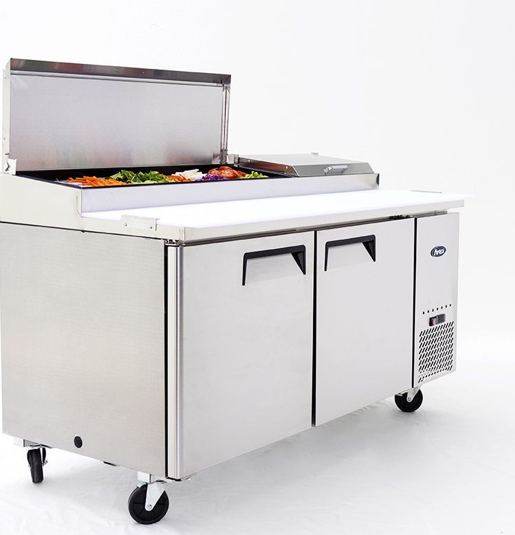 2 DOOR PIZZA PREP TABLE FRIDGE 1702 MM MPF8202