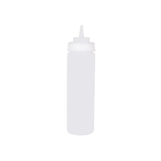Squeeze Bottle Wide Mouth Clear 720ml