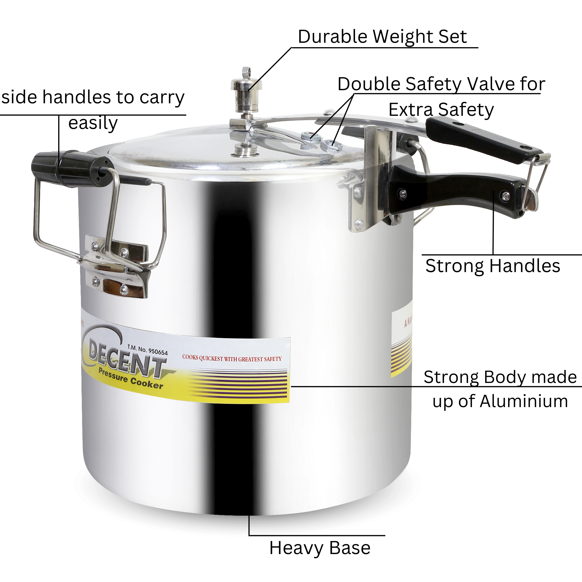 PRESSURE COOKER 24LTR