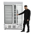 Polar G-Series Upright Display Freezer White - 920Ltr
