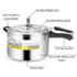 Decent 8 Ltr Pressure Cooker