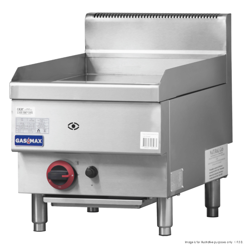 Gas Griddle 400x650x475mm NG/18mj