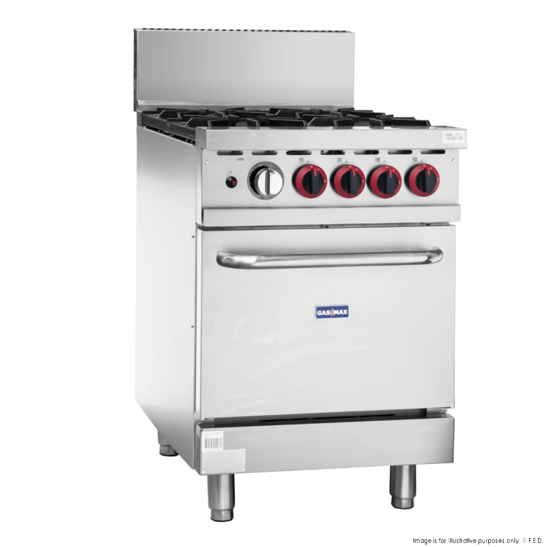 Four gas burner with oven with flame failure LPG 204MJ