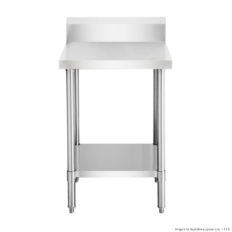 Workbench with Undershelf and Splashback 600x600x900mm