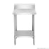 Workbench with Undershelf and Splashback 600x600x900mm