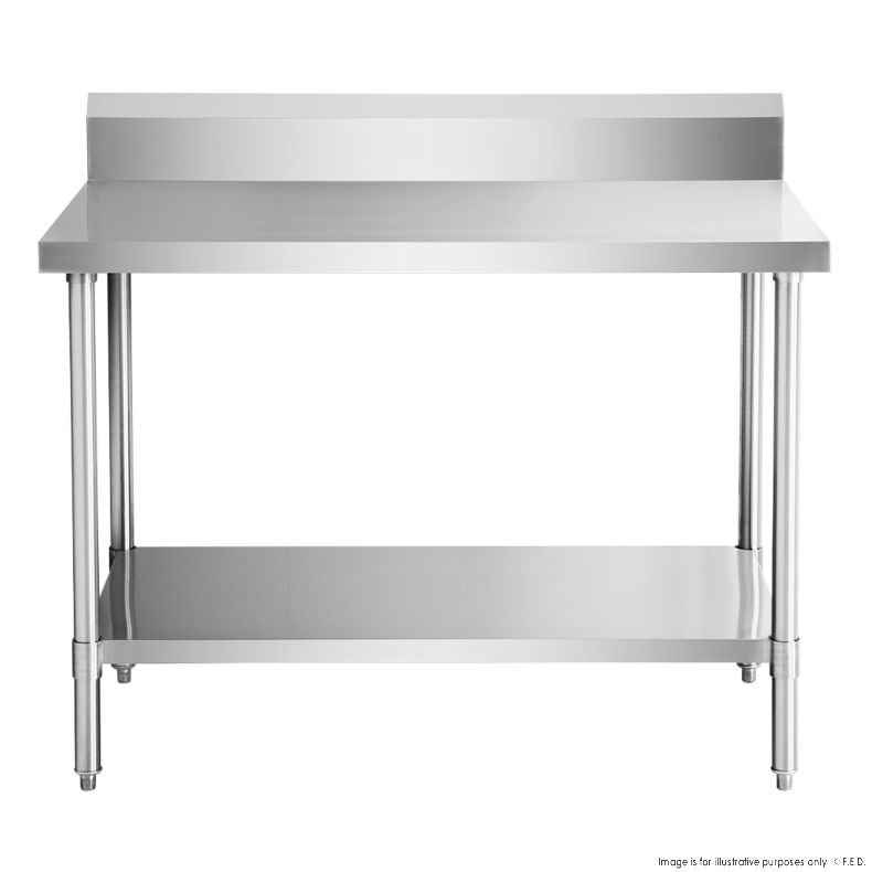 Workbench with Undershelf and Splashback 1200x700x900mm