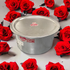 Aluminium Pot With Lid-SIZE 21