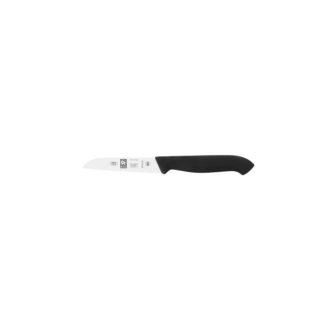 VEG. KNIFE 100mm BLACK HANDLE