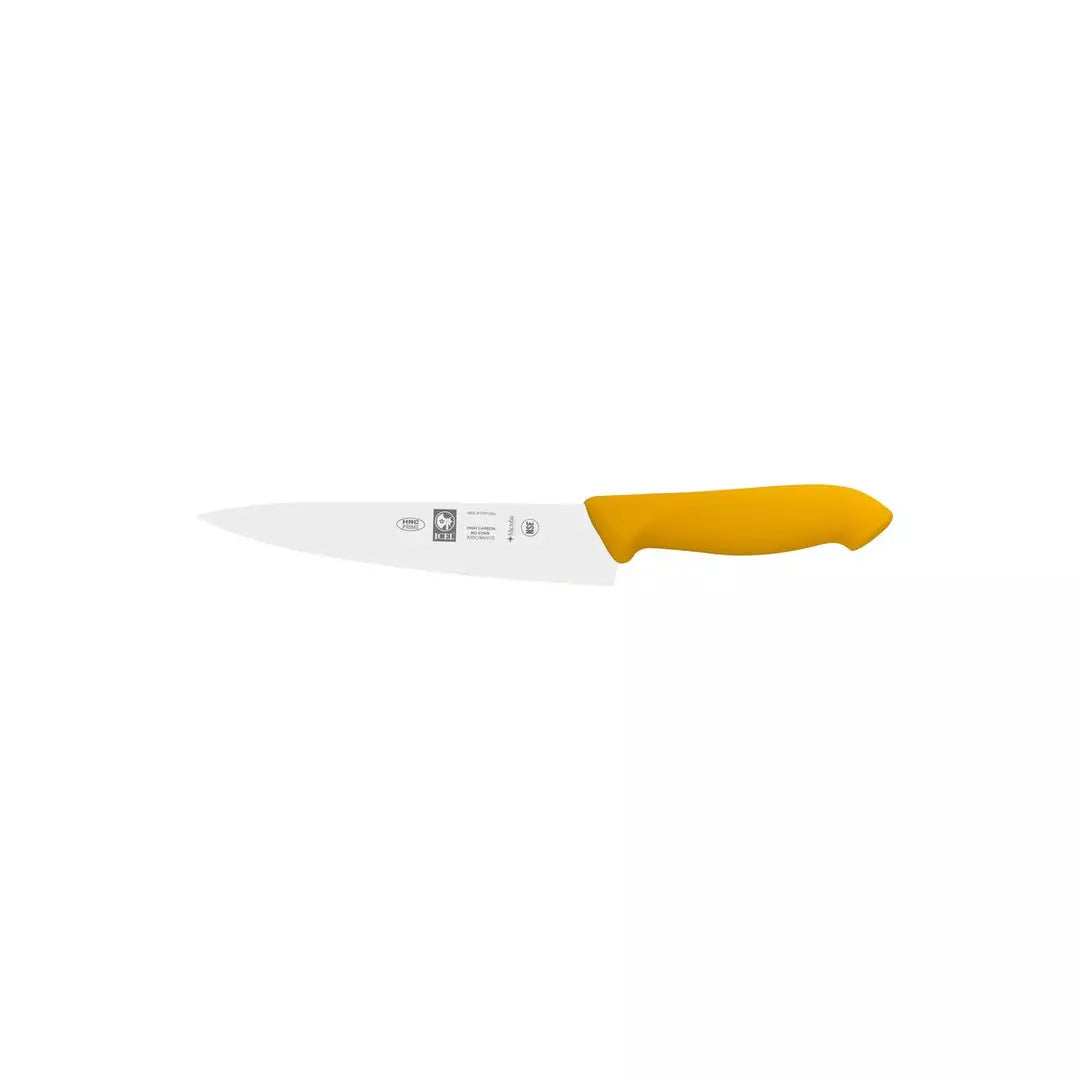 CHEF'S KNIFE 180mm YELLOW HANDLE