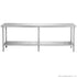 Work Bench with Undershelf 2400x600x900mm