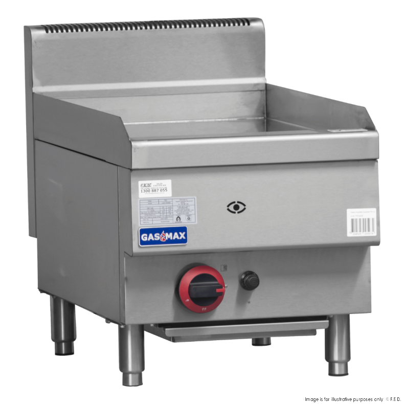 Gas Griddle 400x650x475mm NG/18mj