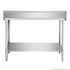Workbench with Undershelf and Splashback 1200x700x900mm