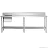 Single Sink Bench - Left Handed 2400x600x900mm