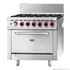 Six gas burner with oven with flame failure LPG 288MJ