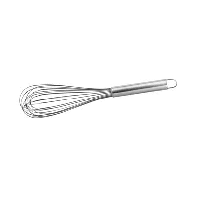 WHISK-PIANO WIRE 18/8 SS HEAVY DUTY 450mm