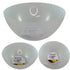 4Ltr Transparent Lge Deep Bowl PP ( 25.2x11.8cm) 1PC