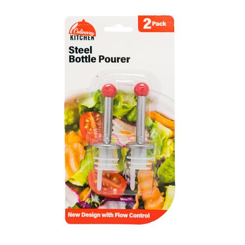 Bottle Pourer S Steel set 2