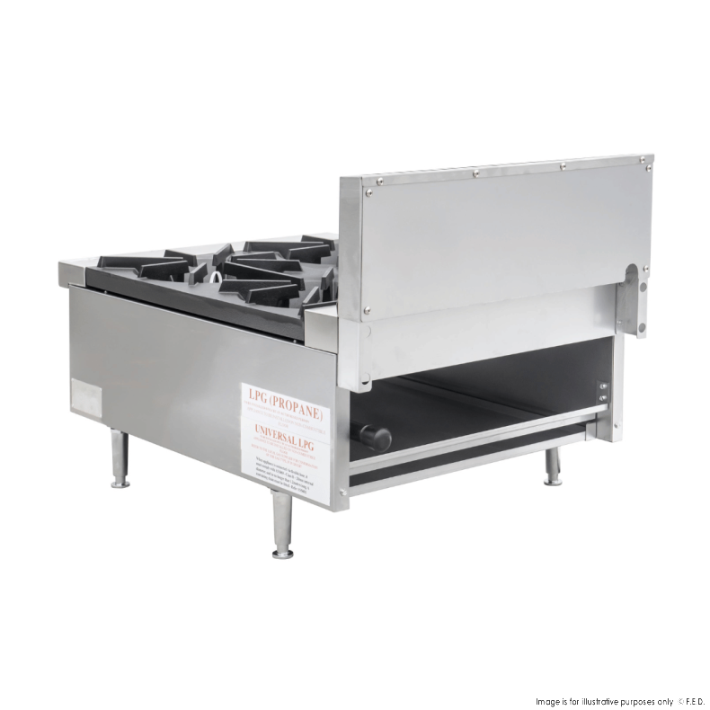 Gas 4 Burner Cook Top 602x824x575mm NG-96mj/h