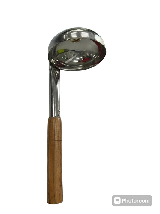 Ladle Stainless Steel with Wooden handle 360mm