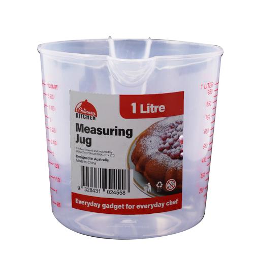 Measure Jug Plastic 1Ltr