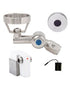 GUARDIAN - Stainless Steel 45 Degree Sensor Operated Bubbler with Metal Mouthguard